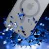 3mk Satin Armor MagCase com MagSafe para Apple iPhone 16 Pro, Transparente com Moldura Preta