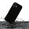 Capa de silicone 3mk para Apple iPhone 16 Plus, preta