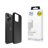 Capa de silicone 3mk para Apple iPhone 16 Pro, preta