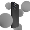 Capa de silicone 3mk para Apple iPhone 16 Pro Max, preta