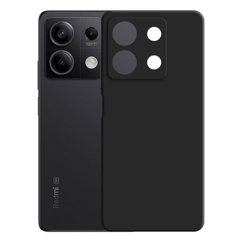 Capa de silicone 3mk para Xiaomi Redmi Note 13 5G, preta