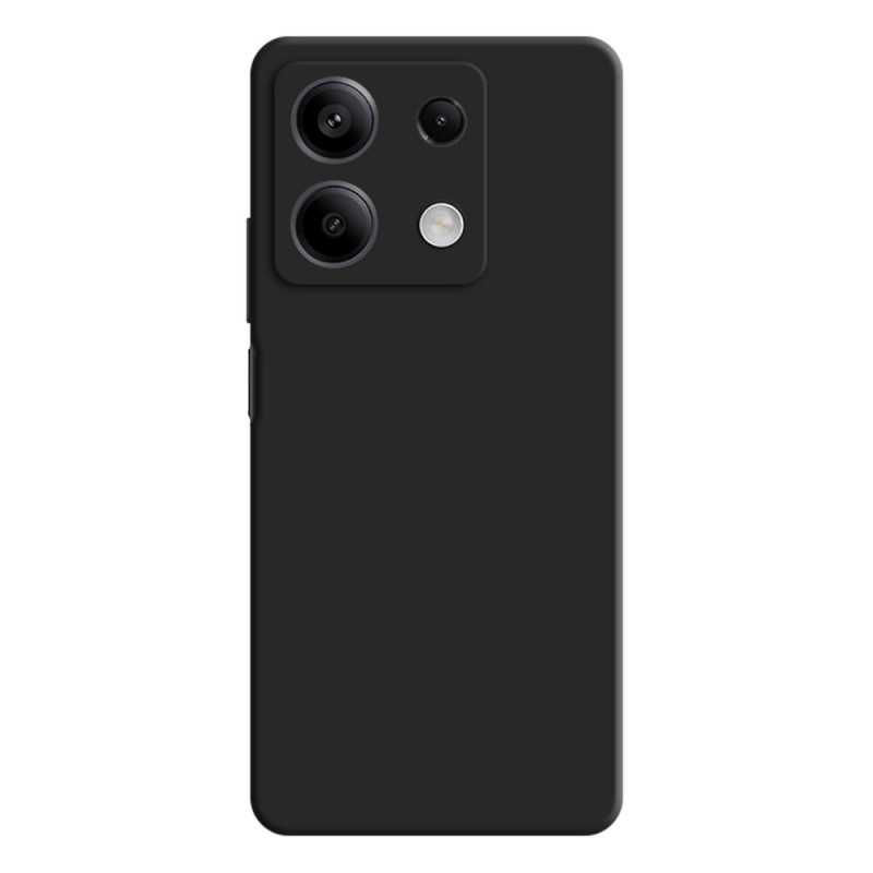 Capa de silicone 3mk para Xiaomi Redmi Note 13 5G, preta