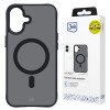 3mk Smoke MagCase com MagSafe para Apple iPhone 16 (W-3SmoMaCa-AiP16-0), semitransparente
