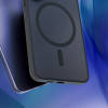 3mk Smoke MagCase com MagSafe para Apple iPhone 16 (W-3SmoMaCa-AiP16-0), semitransparente
