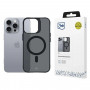 3mk Smoke MagCase com MagSafe para Apple iPhone 16 Pro Max (W-3SmoMaCa-AiP16PM-0), semitransparente