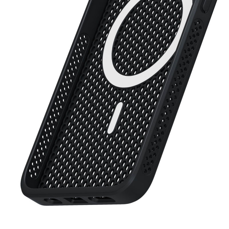 3mk COOLing MagCase para Apple iPhone 16, preto