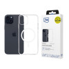 3mk Clear MagCase para Apple iPhone 15, Transparente