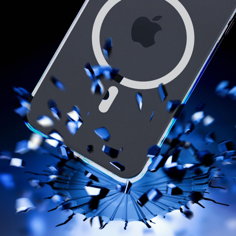 3mk Clear MagCase para Apple iPhone 15, Transparente