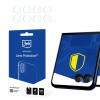Protetor de lente de câmara 3mk Lens Protect Hybrid Glass para Motorola Razr 50 (frontal), 4 unid.