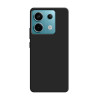 Capa protetora 3MK Silicone Case W-3SilCa-ReN13Pro-0 para Xiaomi Redmi Note 13 Pro 5G, preta