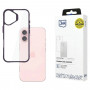 3MK Satin Armor Case+ capa protetora para Apple iPhone 16, roxa