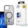 Capa 3MK Frosty MagCase para Apple iPhone 15, preta