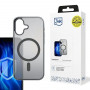 Capa 3MK Frosty MagCase para Apple iPhone 16 Plus, preta