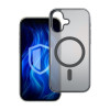 Capa 3MK Frosty MagCase para Apple iPhone 16, preta