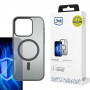 Capa 3MK Frosty MagCase para Apple iPhone 16 Pro, preta