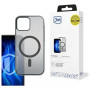 Capa 3MK Frosty MagCase para Apple iPhone 14, preta