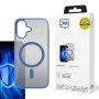 Capa 3MK Frosty MagCase para Apple iPhone 16, azul
