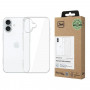 Capa para smartphone 3MK ClearCase Eco para Apple iPhone 16 Plus, transparente