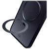 Capa 3MK Smoke Case Mag&Stand para Apple iPhone 16 Pro Max, policarbonato, preta