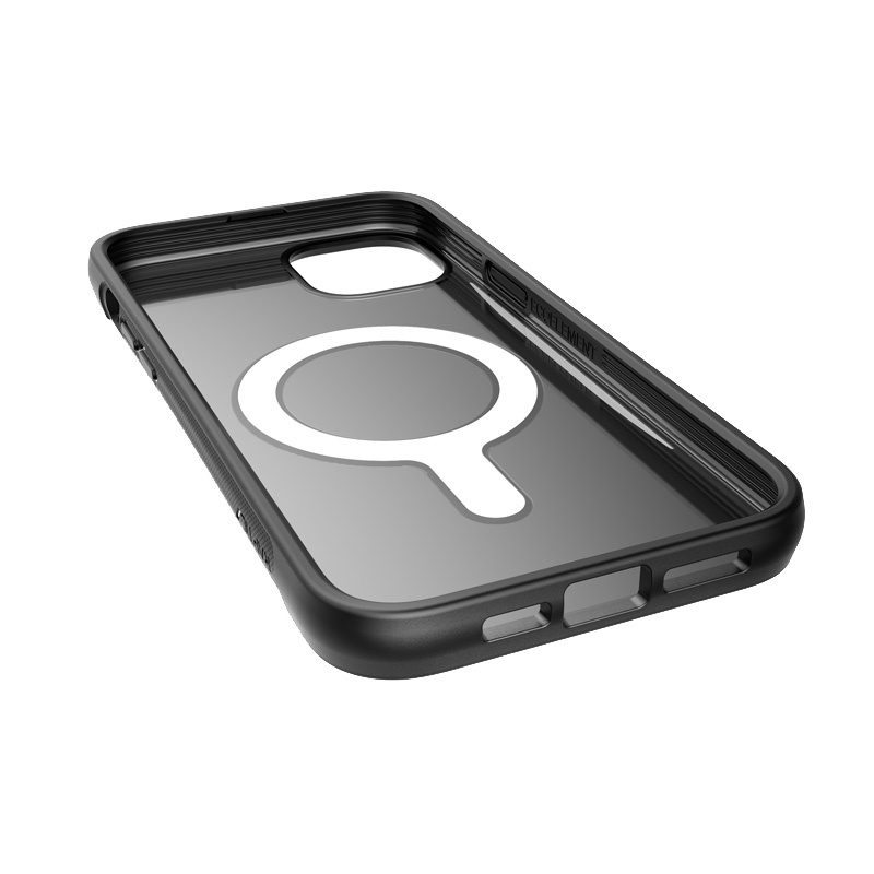 X-Doria Capa Raptic Clutch MagSafe para Apple iPhone 14 Plus / 15 Plus, preta