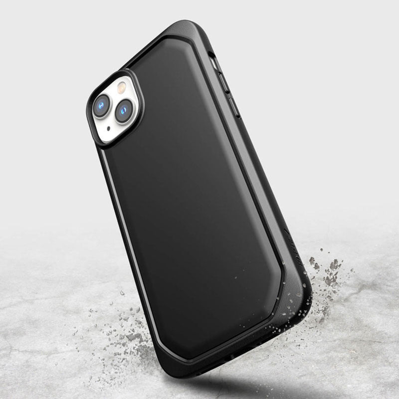 X-Doria Capa Raptic Slim para Apple iPhone 14 Plus / 15 Plus, preta