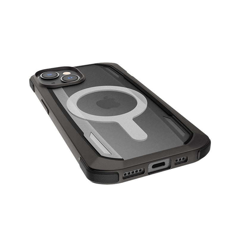 Capa Raptic Secure MagSafe X-Doria para Apple iPhone 14 Plus / 15 Plus, preta