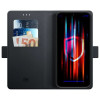 Capa com carteira 3MK para Samsung Galaxy A16, preta