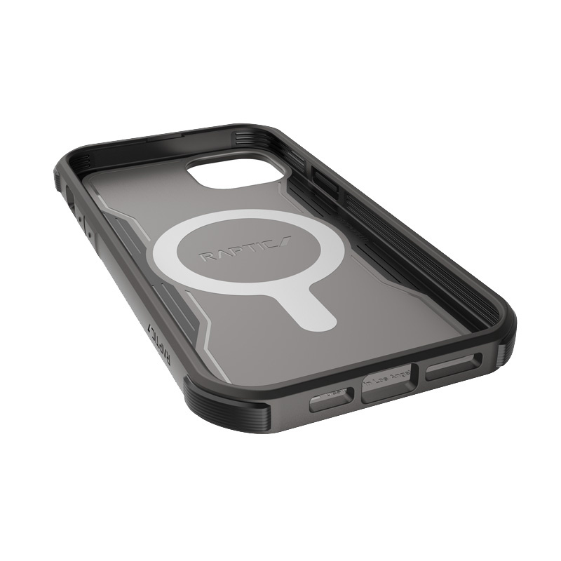 Capa Raptic Fort MagSafe X-Doria para Apple iPhone 14 Plus / 15 Plus, preta