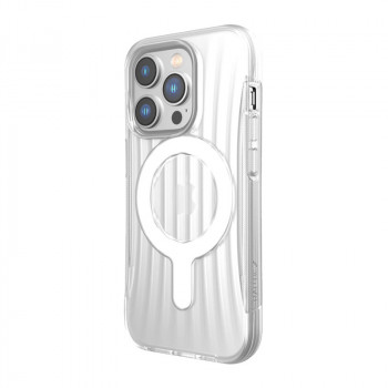 X-Doria Capa Raptic Clutch MagSafe para Apple iPhone 14 Pro, Transparente