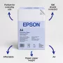 Papel de impressão branco brilhante Epson, A4 (210 x 297 mm), 75 g/m2
