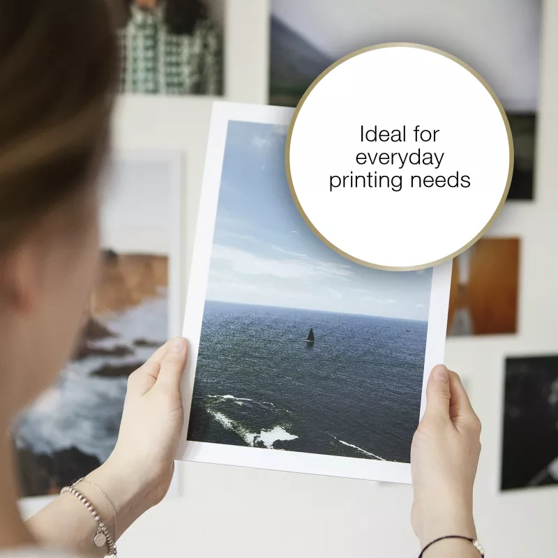 Papel de impressão branco brilhante Epson, A4 (210 x 297 mm), 75 g/m2