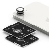 Protetor de moldura da câmara Ringke para Apple iPhone 17e / 16e, preto (2 un.)