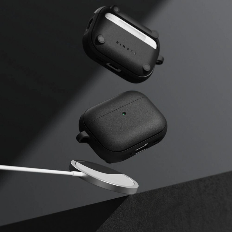 Capa Ringke Onyx magnética MagSafe para Apple AirPods Pro 3, preta
