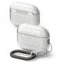 Capa Ringke Air para Apple AirPods Pro 3, transparente com glitter