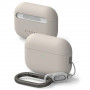 Capa de silicone Ringke para Apple AirPods Pro 3, Stone (bege)