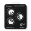 Protetor de moldura da câmara Ringke para Apple iPhone 17 Pro / 17 Pro Max, preto (2 un.)