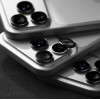 Protetor de moldura da câmara Ringke para Apple iPhone 17 Pro / 17 Pro Max, preto (2 un.)