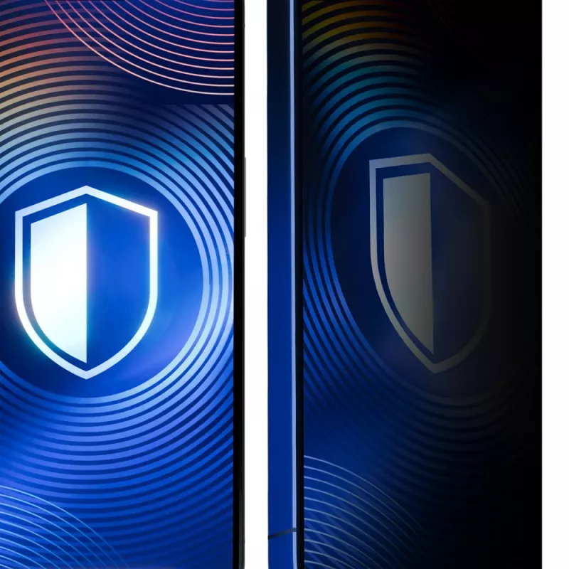 Película de vidro temperado 3MK HardGlass Matt Max Privacy para Apple iPhone 16 Pro Max