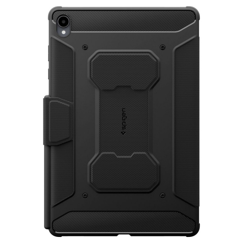 Capa para tablet Spigen Rugged Armor ACS11822 para Samsung Galaxy Tab S12+ 12.6 (X840 / X846b), preto mate
