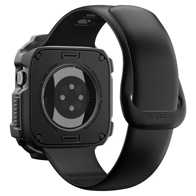 Capa Spigen Rugged Armor ACS11886 para Apple Watch 12 46 mm, preto mate