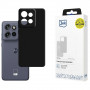 Capa 3MK Matt para Motorola Edge 50 Neo, preta
