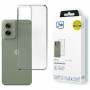 Capa para smartphone 3mk Clear Case Motorola Moto G55 5G, transparente