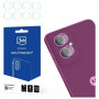 3MK Lens Protection vidro híbrido para lente de câmara para Motorola Moto G55 5G (4 un.)