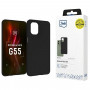 Capa para smartphone 3mk Matt Case Motorola Moto G55 5G, preta