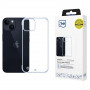 3mk Just20g Clear Case capa para smartphone Apple iPhone 15 Plus, transparente