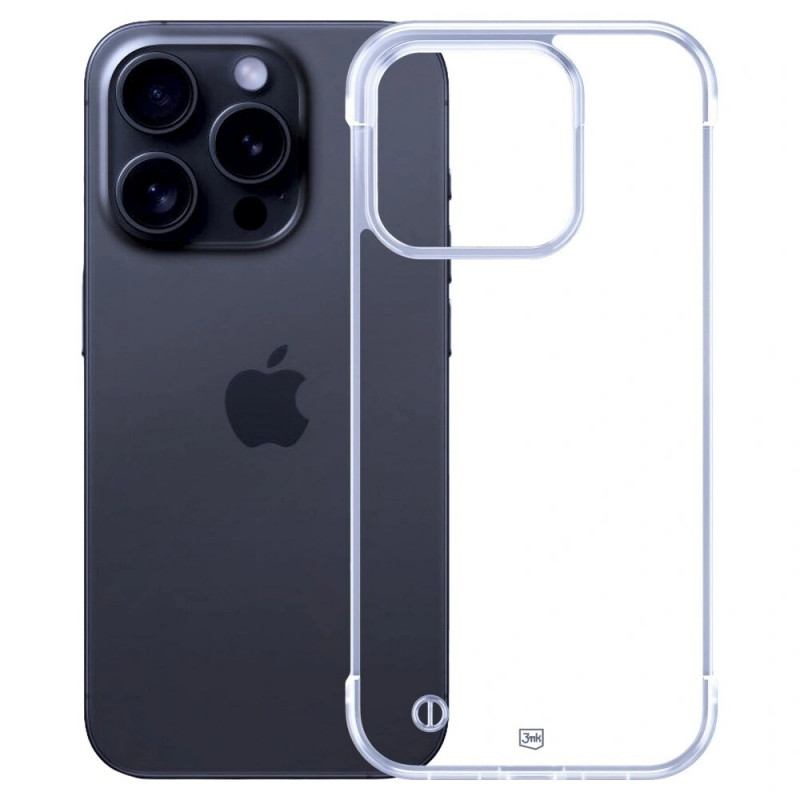 3mk Just20g Clear Case capa para smartphone Apple iPhone 14 Pro Max, transparente
