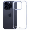 Capa para smartphone 3mk Just20g Clear Case Apple iPhone 15 Pro Max, transparente