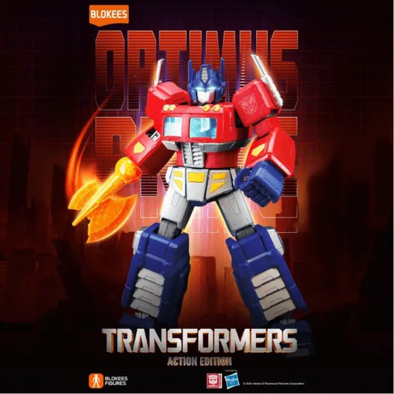 Figura Blokees Transformers Action Edition G1 Optimus Prime