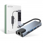 Hub USB-C 5in1 Tech-Protect V3, cinzento