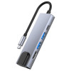 Hub USB-C 5in1 Tech-Protect V3, cinzento